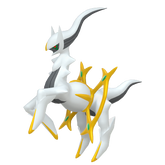 Shiny Arceus in Legends of Arceus